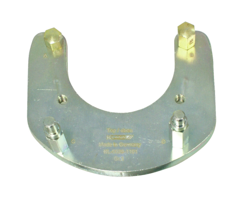 Опорная пластина, размер 1, с болтами Gedore 2728389