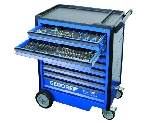 Тележка для мастерской с ассортиментом Gedore 3421147