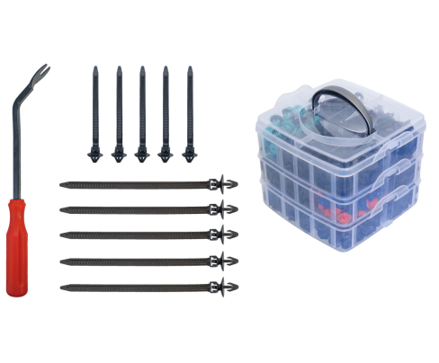 Набор крепежных зажимов 676 шт. Gedore 3300220