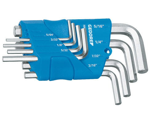 Набор ключей шестигранных 5/64-5/16