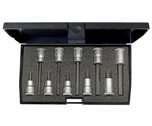 Набор торцевых головок с отверточными вставками 3/8