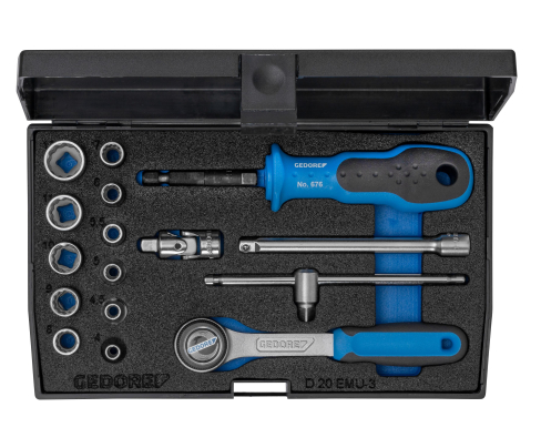 Набор торцевых головок 1/4