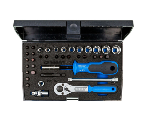 Набор торцевых головок 1/4