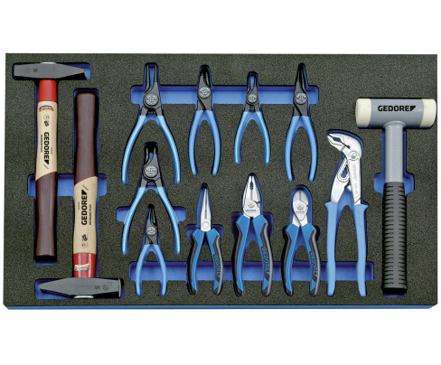 Набор инструментов в CT ложементе 4/4 Gedore 2016303