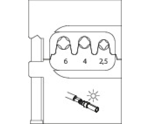 Модуль сменный для Solarlok Gedore 2078082