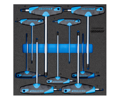 Набор инструментов в СТ-ложементе Gedore 2309009