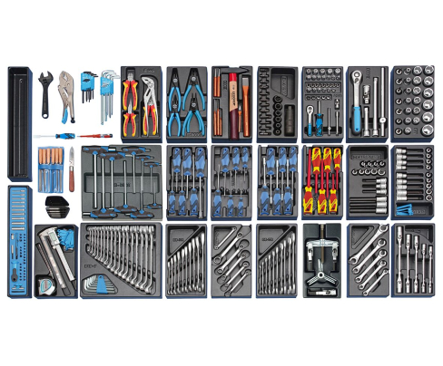Набор инструментов в ложементах большой, 235 предметов Gedore 2319861