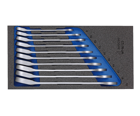 Набор ключей гаечных комбинированных с трещоткой в CT ложементе 1/3 Gedore 2331969