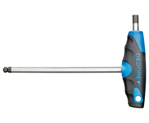 Отвертка с изогнутым рабочим концом и 2C-Τ-образной рукояткой 10 мм Gedore 2507471