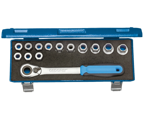 Набор сменных головок с ключом 1/2