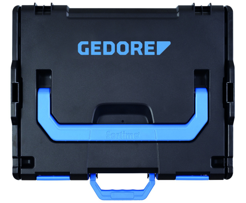 Пластиковый кейс для хранения (пустой), черный Gedore 3423182