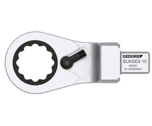 Реверсивная трещотка с прямоугольным наконечником SE 9x12, 19 мм Gedore 2827778