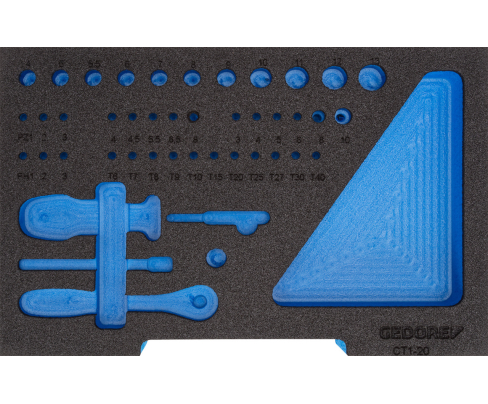 Ложемент 1/2 L-BOXX 136, пустой Gedore 2835894