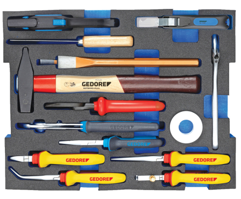 Комплект электрика, in 2/2 L-BOXX 136 Module, 15 шт. Gedore 2936836
