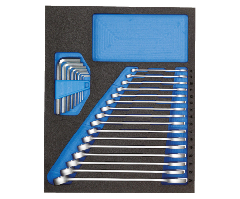 Набор комбинированных ключей в инструментальном модуле 2/4 CT Gedore 2957213