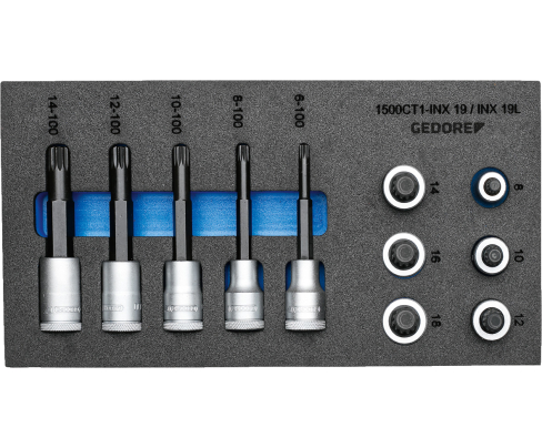 Набор инструментов в СТ-ложементе Gedore 2957957