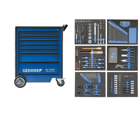 Инструментальная тележка с ассортиментом Gedore 2980290