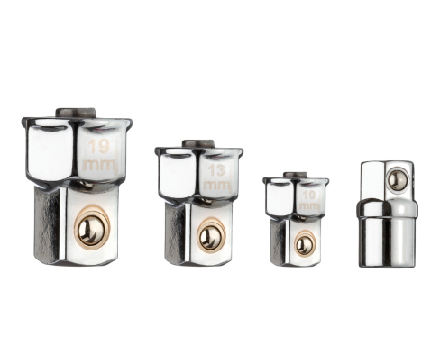 Набор адаптеров кв. х шестигран. пролет кольца. 4 шт. Gedore 3300061