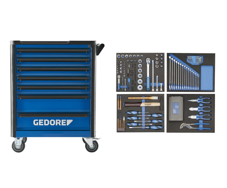 Инструментальная тележка с ассортиментом Gedore 3082105