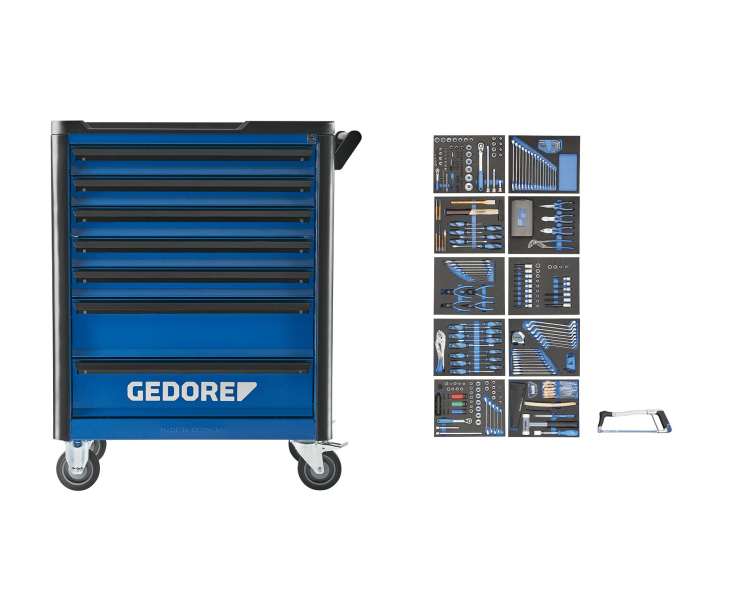 Инструментальная тележка с ассортиментом Gedore 3082113