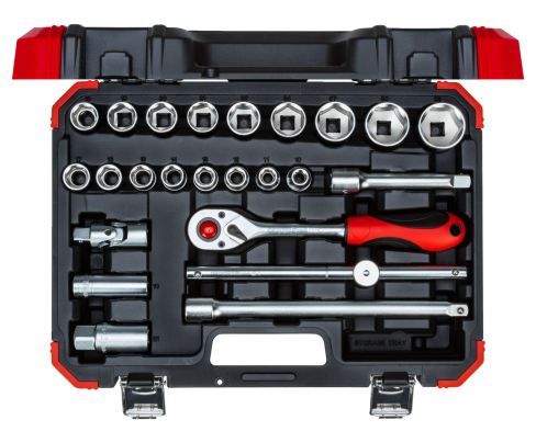 Набор головок 1/2 размера 10-32мм 24шт. Gedore 3300055