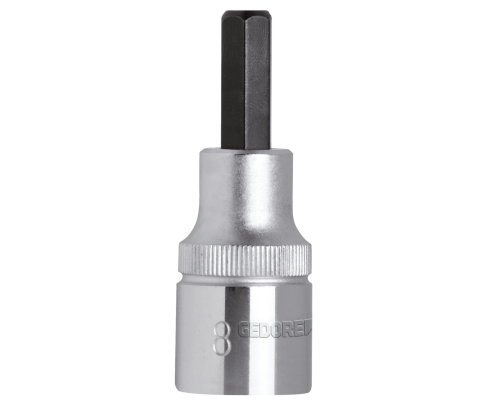 Торцевая головка с отверточной вставкой 1/2 размера6мм l.55мм Gedore 3300360