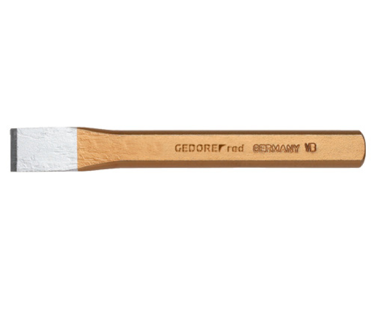 Стамеска плоская холодная плоская овальная 300х26х13мм Gedore 3300790