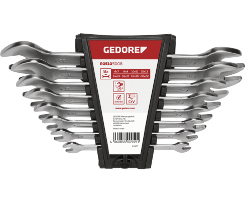 Набор гаечных ключей рожковых размер 6-22 мм 8 шт. Gedore 3300959