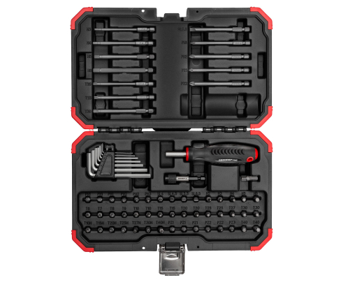 Набор бит 1/4 67шт BMC Gedore 3301352