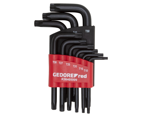 Набор отверток смещенных TX T10-50 9шт. Gedore 3301354