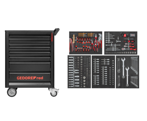 Набор инструментов на тележке GEDMaster 272шт. Gedore 3301678