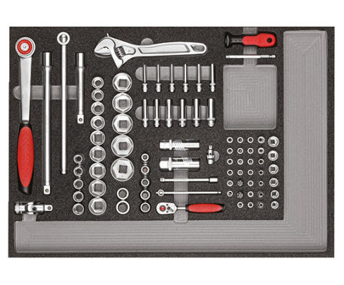 Набор инструментов 3xCT-модуля 129шт. Gedore 3301679