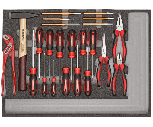 Набор инструментов BASIS tools 1/1 CT-модуль 23шт. Gedore 3301686