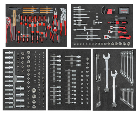 Набор инструментов 5xCT модулей 273шт. Gedore 3301691