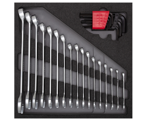 Набор накидных ключей 4/6 CT-модуль 26шт. Gedore 3301699