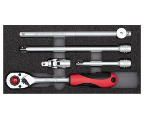 Набор головок 1/2 2/6 CT-модуль 5шт. Gedore 3301707