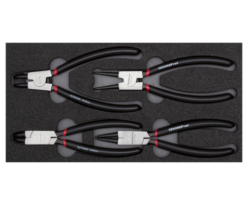 Набор съёмников для стопорных колец 2/6 CT-модуль 4шт. Gedore 3301716