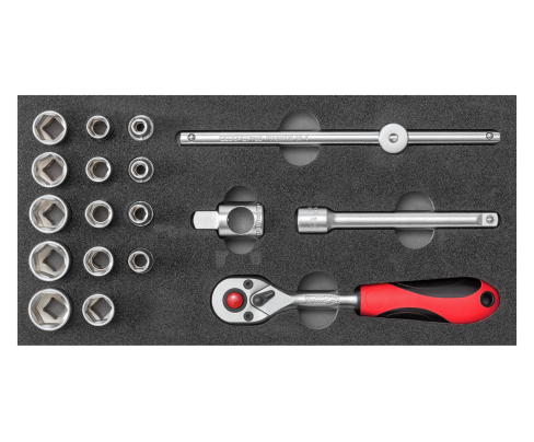Набор головок 3/8 1/3 CT-модуль 8шт. Gedore 3301726