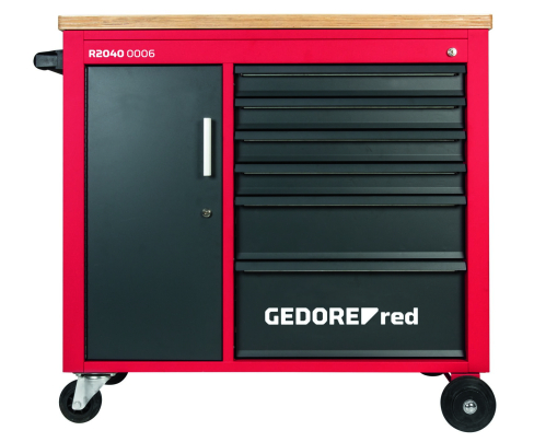 Тележка инструментальная MECHANIC+ 6draw 988x431x935 Gedore 3301818