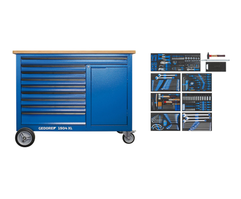 Мобильный верстак с набором инструментов Gedore 3434834