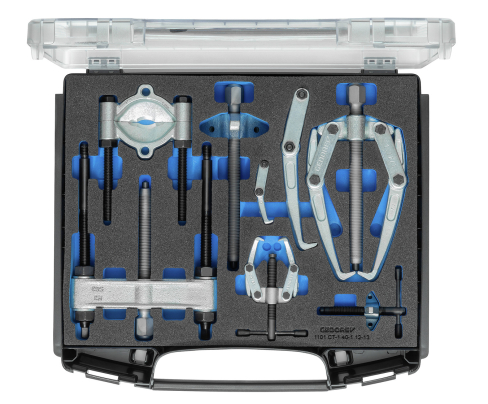 Комплект сепараторов и съемников, схема захвата 2+3 Gedore 3437434