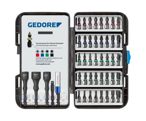 Набор торсионных бит, 45 шт. Gedore 3459519