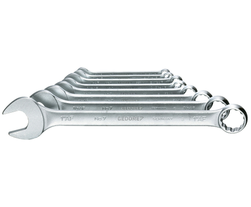 Набор гаечных комбинированных ключей 3/8-1AF Gedore 6091450