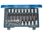 Набор торцевых головок с отверточными вставками 1/2