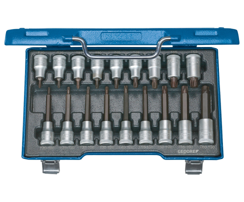 Набор торцевых головок с отверточными вставками 1/2