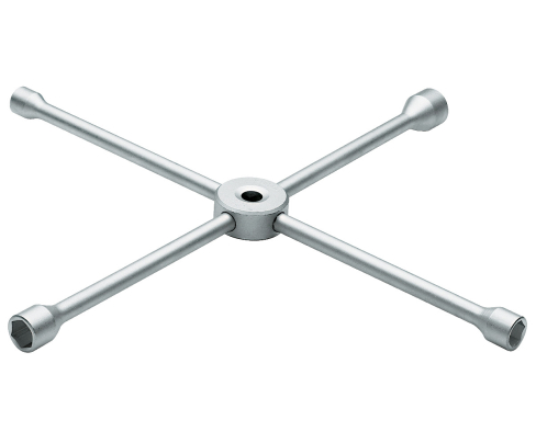 Ключ баллонный крестообразный универсальный, 4 штанги 17x19x21x24 mm 550x550 мм Gedore 6227530