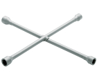 Ключ баллонный крестообразный, 4 штанги 17x19x21x11/16