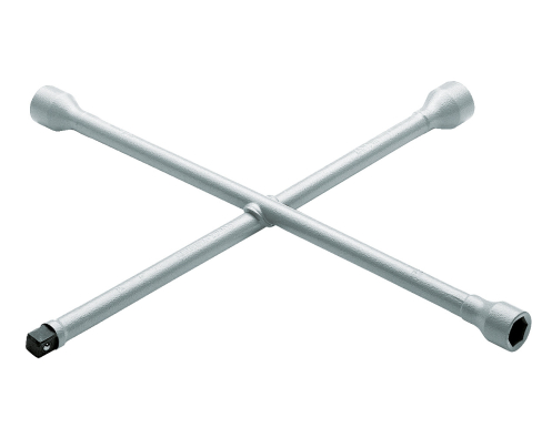 Ключ баллонный крестообразный, 4 штанги 17x19x21x1/2