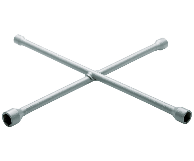 Ключ баллонный крестообразный, 4 штанги 19x22x24x27 мм 600x600 мм Gedore 6228500