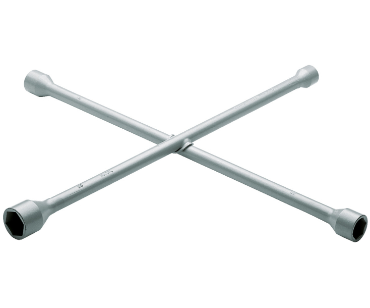 Ключ баллонный крестообразный, 4 штанги 24x27x32x38 мм 750x750 мм Gedore 6228770